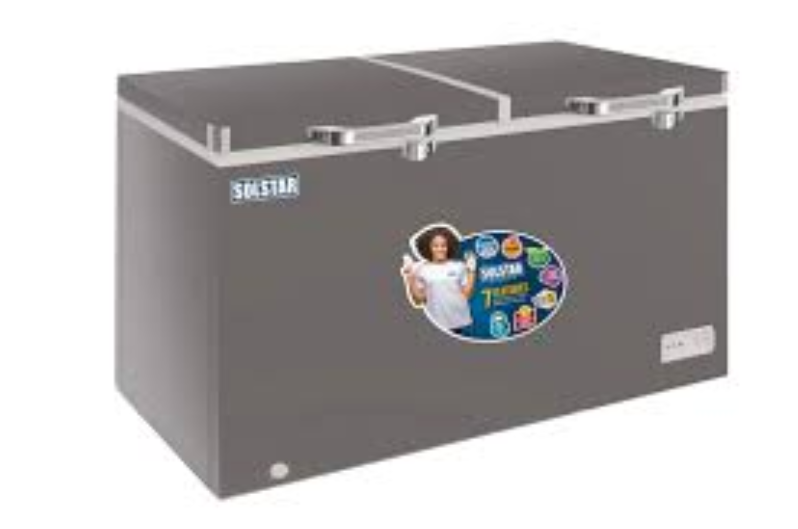 SOLSTAR CF579ECSGSLBSS-342L, 2 door - Silver 